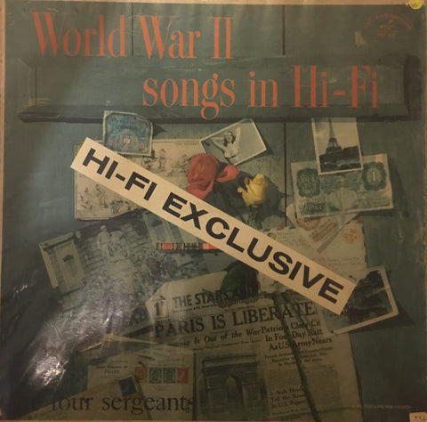 World War II - Songs in HIFi - Vinyl LP Record - Opened  - Very-Good Quality (VG) - C-Plan Audio