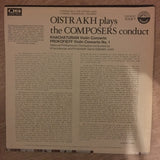 Oistrakh Plays The Composers Conduct: Khachaturian - Violin Concerto/Prokofieff -Violin Concerto No.1 - Vinyl LP Record - Opened  - Very-Good Quality (VG) - C-Plan Audio