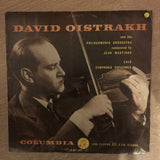 Lalo, David Oistrakh And The Philharmonia Orchestra Conducted By Jean Martinon ‎– Symphonie Espagnole - Vinyl LP Record - Opened  - Good Quality (G) - C-Plan Audio