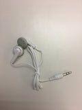 White No-Name Brand Earphones for your Cellphone - C-Plan Audio
