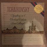 Tchaikovsky ‎– Symphony No. 4 - Lorin Maazel, Cleveland Orchestra - Vinyl LP Record - Opened  - Very-Good Quality (VG) - C-Plan Audio