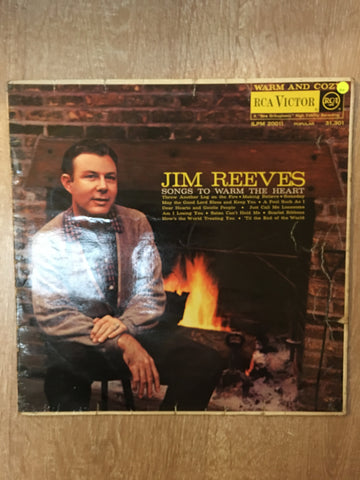 Jim Reeves - Songs to Warm the Heart  - Vinyl LP Record - Opened  - Good Quality (G) - C-Plan Audio