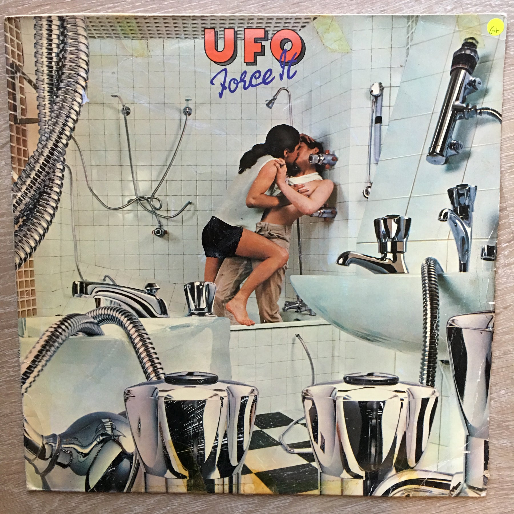 UFO ‎– Force It – Vinyl LP Record - Opened - Good+ Quality (G+)