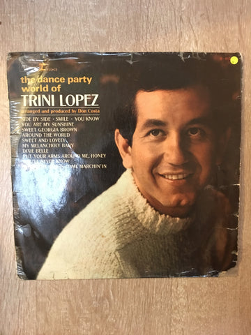 Trini Lopez - The Dance Party World of Trini Lopez - Vinyl LP Record - Opened  - Good Quality (G) - C-Plan Audio