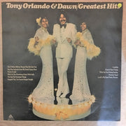 Tony Orlando & Dawn ‎– Greatest Hits -  Vinyl LP Record - Very-Good+ Quality (VG+) - C-Plan Audio