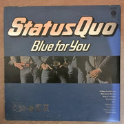 Status Quo ‎– Blue For You -  Vinyl LP Record - Very-Good+ Quality (VG+) - C-Plan Audio