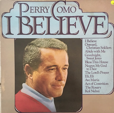 Perry Como - I Believe -  Vinyl LP Record - Opened  - Very-Good Quality (VG) - C-Plan Audio