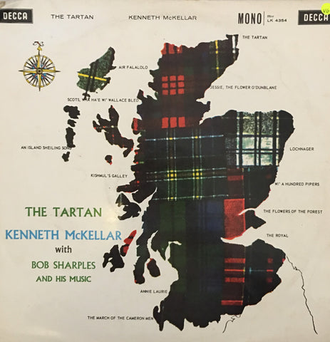 Kenneth McKellar With Bob Sharples And His Music ‎– The Tartan -  Vinyl LP Record - Opened  - Very-Good Quality (VG) - C-Plan Audio