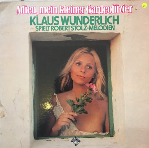 Klaus Wunderlich ‎– Adieu, Mein Kleiner Gardeoffizier - Klaus Wunderlich Spielt Robert Stolz-Melodien - Vinyl LP - Opened  - Very-Good+ Quality (VG+) - C-Plan Audio