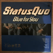 Status Quo - Blue For You  - Vinyl LP Record - Opened  - Very-Good- Quality (VG-) - C-Plan Audio