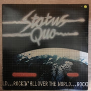Status Quo ‎– Rockin' All Over The World - Vinyl LP Record - Very-Good+ Quality (VG+) - C-Plan Audio