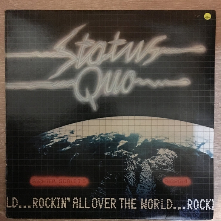 Status Quo ‎– Rockin' All Over The World - Vinyl LP Record - Very-Good+ Quality (VG+) - C-Plan Audio