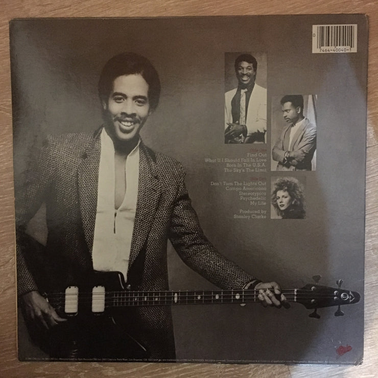 The Stanley Clarke Band ‎– Find Out! - Vinyl LP Record - Very-Good+ Quality (VG+) - C-Plan Audio