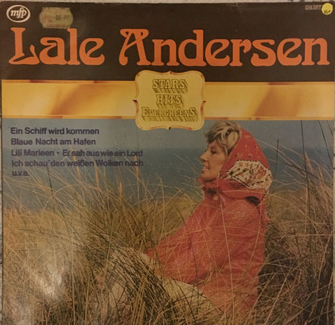 Lale Andersen - Stars Hits Evergreens - Vinyl LP - Opened  - Very-Good+ Quality (VG+) - C-Plan Audio