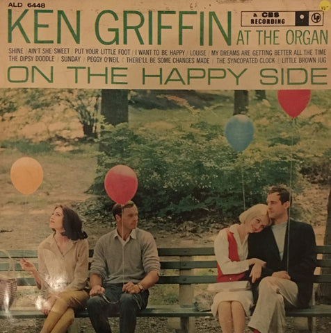 Ken Griffin - On The Happy Side - Vinyl LP Record - Opened  - Very-Good- Quality (VG-) - C-Plan Audio