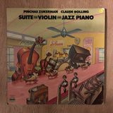Pinchas Zukerman / Claude Bolling ‎– Suite For Violin And Jazz Piano -  Vinyl LP - Sealed - Vinyl LP Record - Opened  - Very-Good+ Quality (VG+) - C-Plan Audio