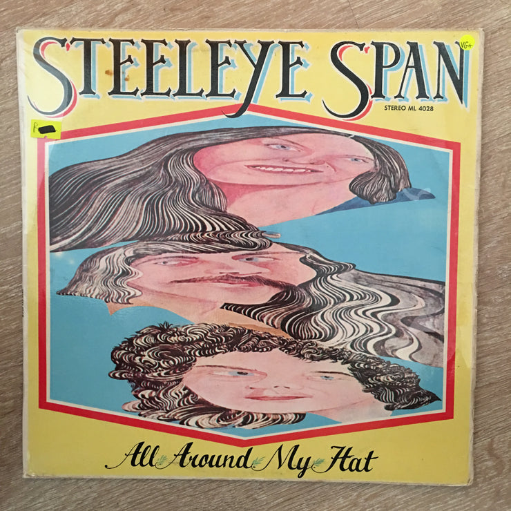Steeleye Span - All Around my Hat - Vinyl LP - Opened  - Very Good Quality+ (VG+) - C-Plan Audio