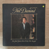Neil Diamond - I'm Glad You're Here With Me Tonight  - Vinyl LP Record - Opened  - Very-Good- Quality (VG-) - C-Plan Audio