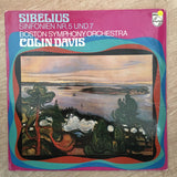 Sibelius - Boston Symphony Orchestra, Colin Davis ‎– Symphonies Nos. 5 And 7 ‎- Vinyl LP Record - Opened  - Very-Good+ Quality (VG+) - C-Plan Audio