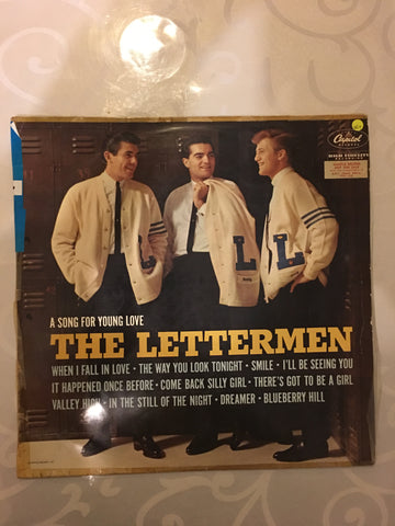 The Lettermen - A Song For Young Love - Vinyl LP Record - Opened  - Very-Good+ Quality (VG+) - C-Plan Audio