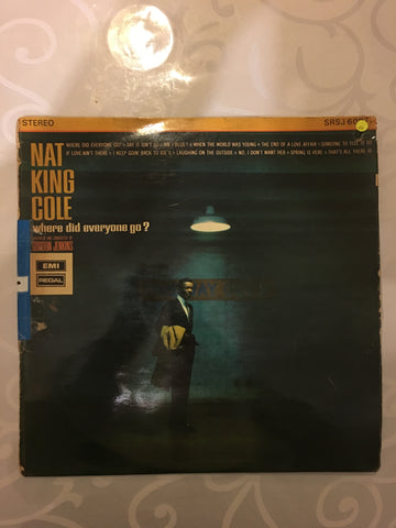 Nat King Cole - Where Did Everyone Go - Vinyl LP Record - Opened  - Very-Good Quality (VG) - C-Plan Audio