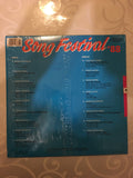 Song Festival '88 - Vinyl LP Record - Opened  - Very-Good+ Quality (VG+) - C-Plan Audio
