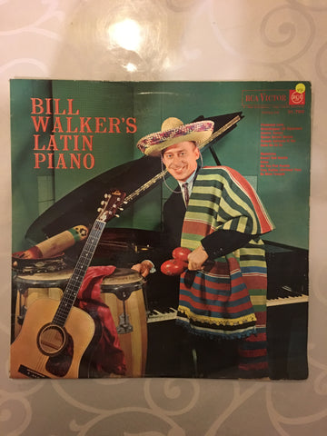 Bill Walker's Latin Piano -  Vinyl LP Record - Opened  - Very-Good Quality (VG) - C-Plan Audio