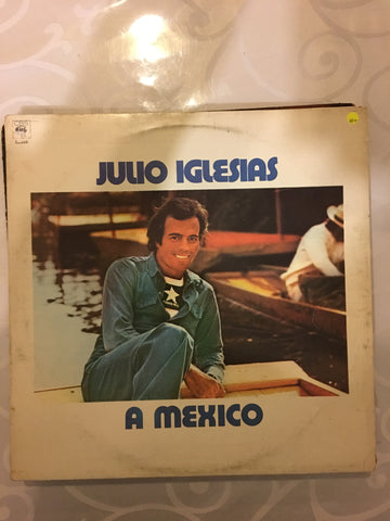 Julio Igelsias - A Mexico - Vinyl LP Record - Opened  - Very-Good+ Quality (VG+) - C-Plan Audio