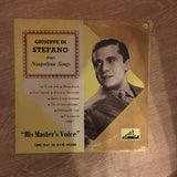 Giuseppe Di Stefano ‎– Sings Neapolitan Songs  - Vinyl LP Record - Opened  - Very-Good- Quality (VG-) - C-Plan Audio
