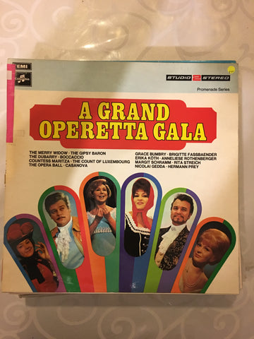 A Grand Operetta Gala - Vinyl LP Record - Opened  - Very-Good+ Quality (VG+) - C-Plan Audio