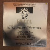 Andrew Lloyd Webber & Tim Rice - Evita - Elaine Paige, David Essex  - Vinyl LP Record - Opened  - Very-Good+ Quality (VG+) - C-Plan Audio