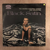 George Shearing Quintet And Orchestra ‎– Black Satin - Vinyl LP Record - Opened  - Very-Good- Quality (VG-) - C-Plan Audio