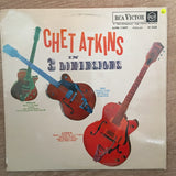 Chet Atkins ‎– Chet Atkins In Three Dimensions - Vinyl LP Record - Opened  - Very-Good+ Quality (VG+) - C-Plan Audio