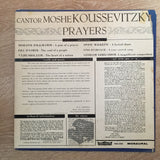 Cantor Moshe Koussevitzky ‎– Prayers - Vinyl LP Record - Opened  - Very-Good Quality (VG) - C-Plan Audio