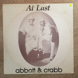 Abbott & Crabb - At Last - Vinyl LP Record - Opened  - Very-Good+ Quality (VG+) - C-Plan Audio
