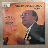 Gennady Rozhdestvensky Conducts Moscow Radio Symphony Orchestra - Liszt, Weber, Berlioz ‎- Vinyl LP Record - Opened  - Very-Good+ Quality (VG+) - C-Plan Audio