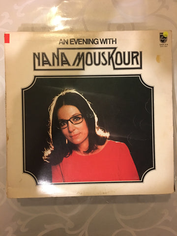 An Evening with Nana Mouskouri - Vinyl LP Record - Opened  - Very-Good+ Quality (VG+) - C-Plan Audio