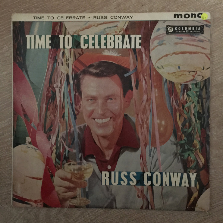 Russ Conway - Time To Celebrate - Vinyl LP Record - Opened  - Good+ Quality (G+) - C-Plan Audio