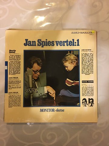 Jan Spies Vertel No 1 - Vinyl LP Record - Opened  - Very-Good+ Quality (VG+) - C-Plan Audio