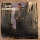 Don Johnson  - Heart Beat - Vinyl LP Record - Opened  - Very-Good+ Quality (VG+) - C-Plan Audio