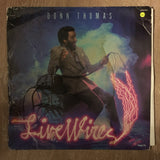 Donn Thomas ‎– Live Wires - Vinyl LP Record - Opened  - Very-Good+ Quality (VG+) - C-Plan Audio