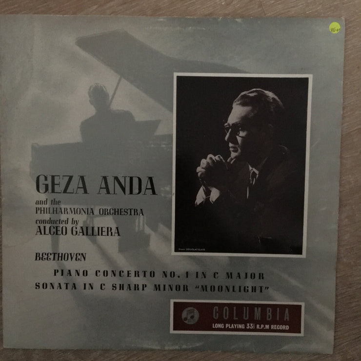Geza Anda - Beethoven Piano Concerto No 1 in C Major ‎– Vinyl LP Record - Opened  - Very-Good+ Quality (VG+) - C-Plan Audio