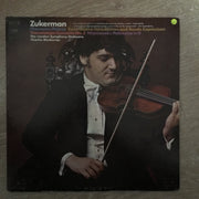 Zukerman, The London Symphony Orchestra, Charles Mackerras - Chausson / Saint-Saëns / Vieuxtemps / Wieniawski ‎– Poème / Introduction And Rondo Capriccioso / Concerto No. 5 / Polonaise In D  ‎– Vinyl LP Record - Opened  - Very-Good+ Quality (VG+) - C-Plan Audio