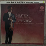 Antonín Dvořák - Alexander Glazunov - Nathan Milstein - William Steinberg ‎– Violinkonzerte - Vinyl LP Record - Opened  - Very-Good Quality (VG) - C-Plan Audio