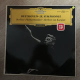 Beethoven - Berliner Philharmoniker / Herbert von Karajan ‎– IX. Symphonie ‎– Vinyl LP Record - Opened  - Very-Good+ Quality (VG+) - C-Plan Audio