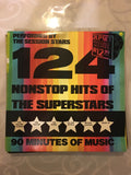 124 Non-Stop Hits of the Superstars -  Vinyl LP Record - Opened  - Very-Good+ Quality (VG+) - C-Plan Audio