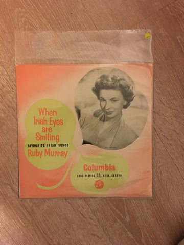 Ruby Murray - When Irish Eye's Are Smiling - Vinyl LP Record - Opened  - Very-Good+ Quality (VG+) - C-Plan Audio