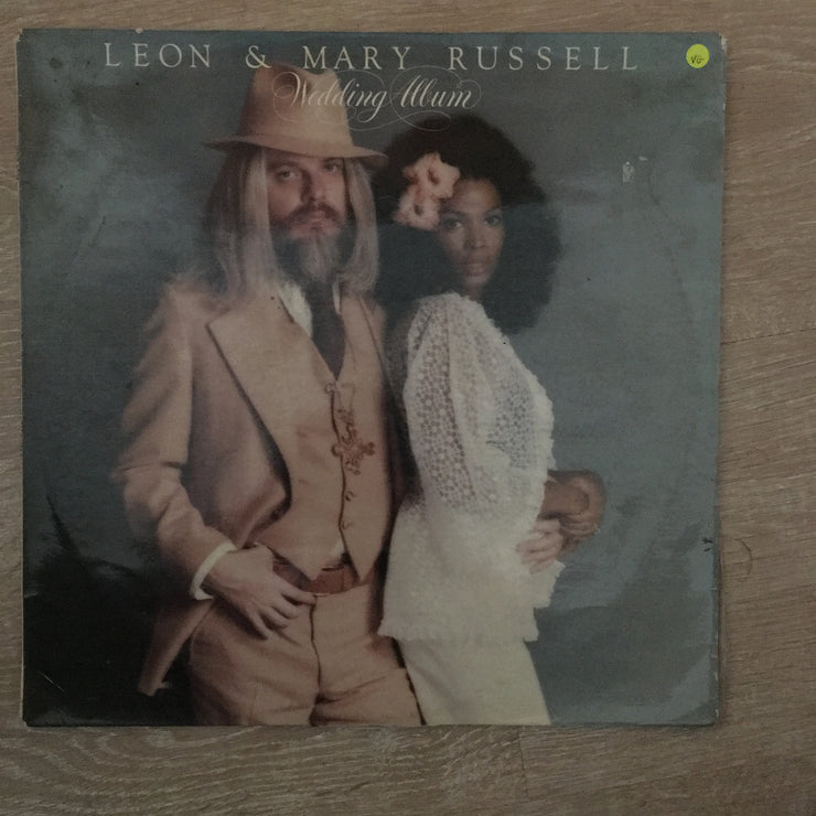 Leon & Mary Russell ‎– Wedding Album - Vinyl LP Record - Opened  - Very-Good Quality (VG) - C-Plan Audio