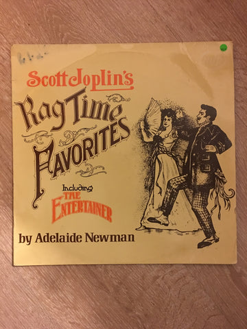 Adelaide Newman ‎– Scott Joplin's Ragtime Favourites - Vinyl LP - Opened  - Very-Good+ Quality (VG+) - C-Plan Audio