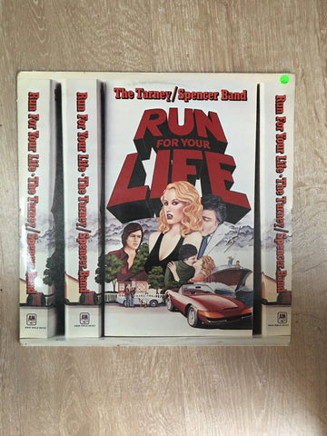 Turney Spencer Band - Run For Your Life - Vinyl LP Record - Opened  - Very-Good+ Quality (VG+) - C-Plan Audio